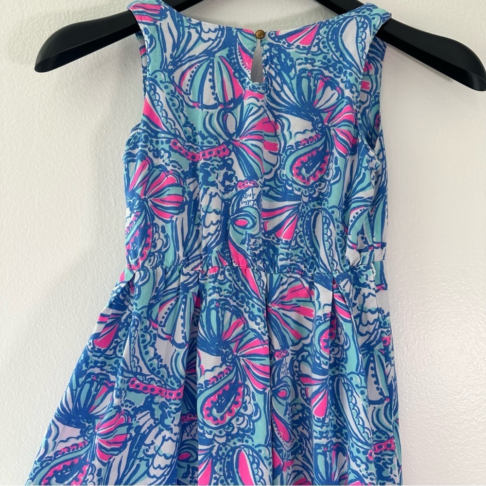 Lilly Pulitzer Girls Paisley Tier Maxi Dress M 20th Anniversary - Picture 6 of 6